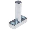 Flanged Bolt, M5, 38mm, Zinc-Plated Steel